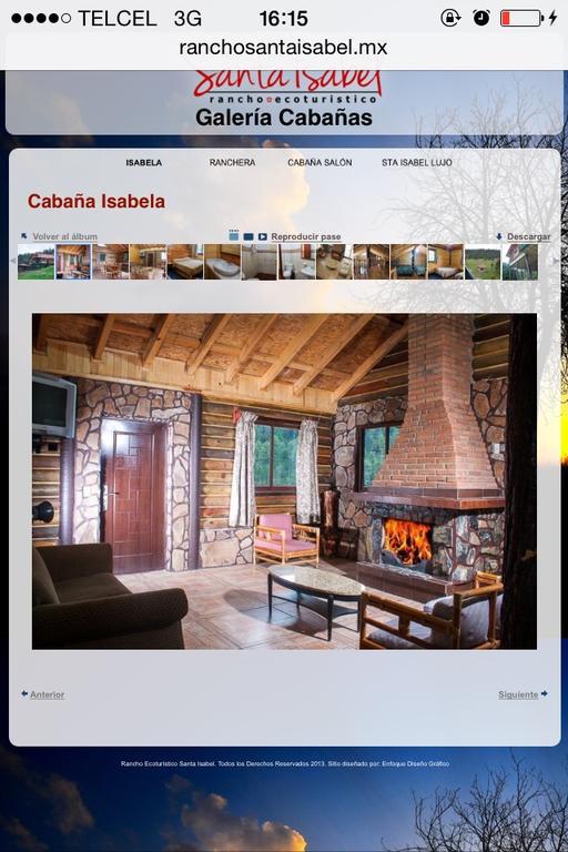Refugio Cabanas Santa Isabelヴィラ エクステリア 写真