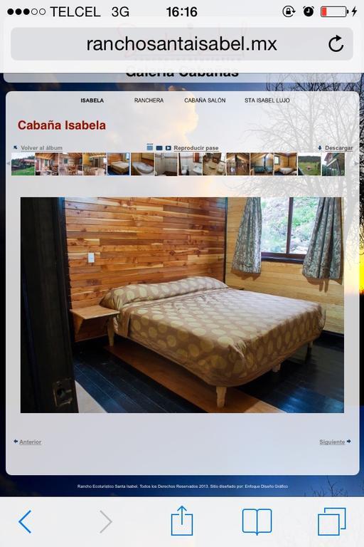 Refugio Cabanas Santa Isabelヴィラ エクステリア 写真